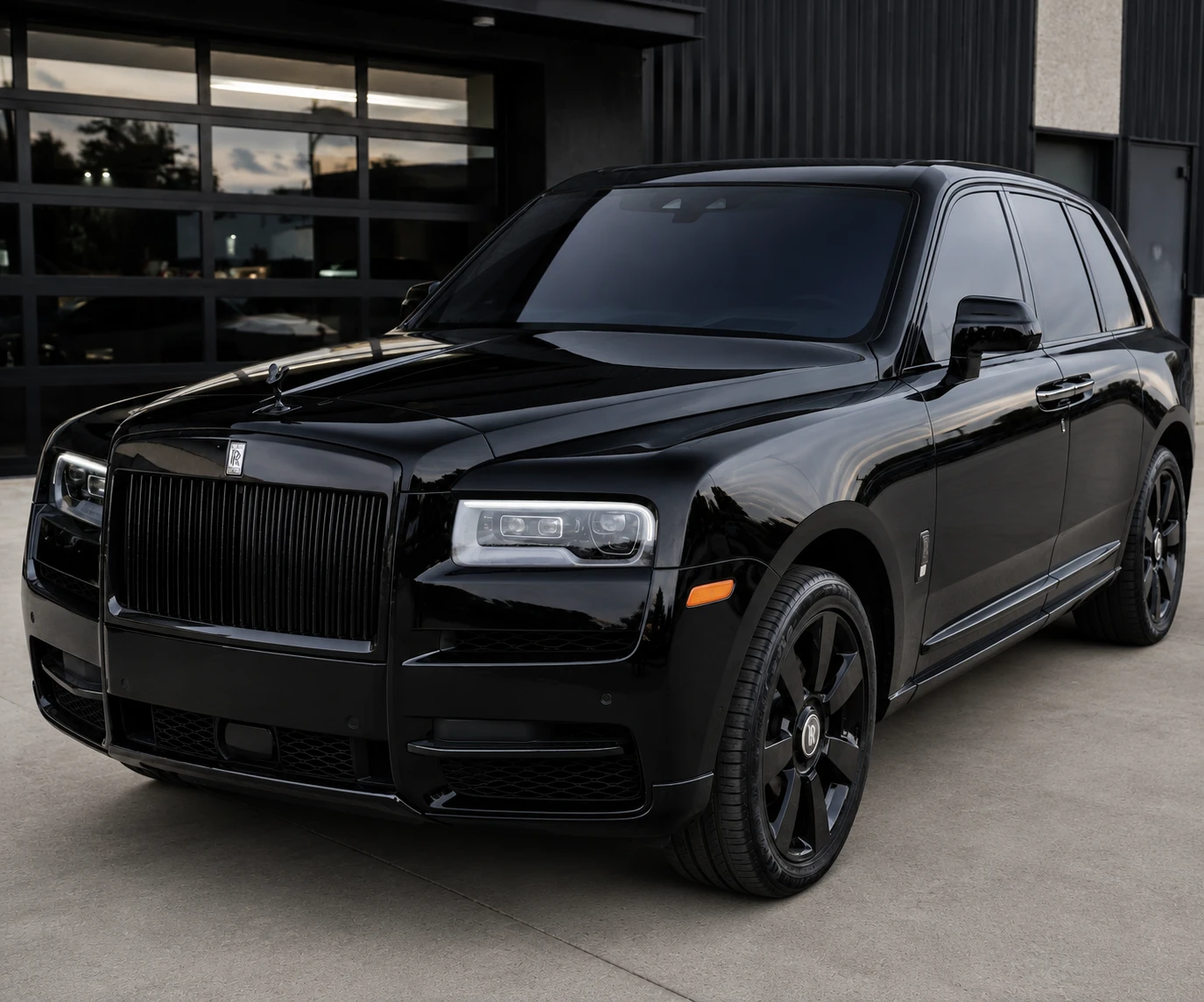 Ceramic coated vehicle paint with a deep mirror finish